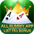 All Rummy App List 51 Bonus